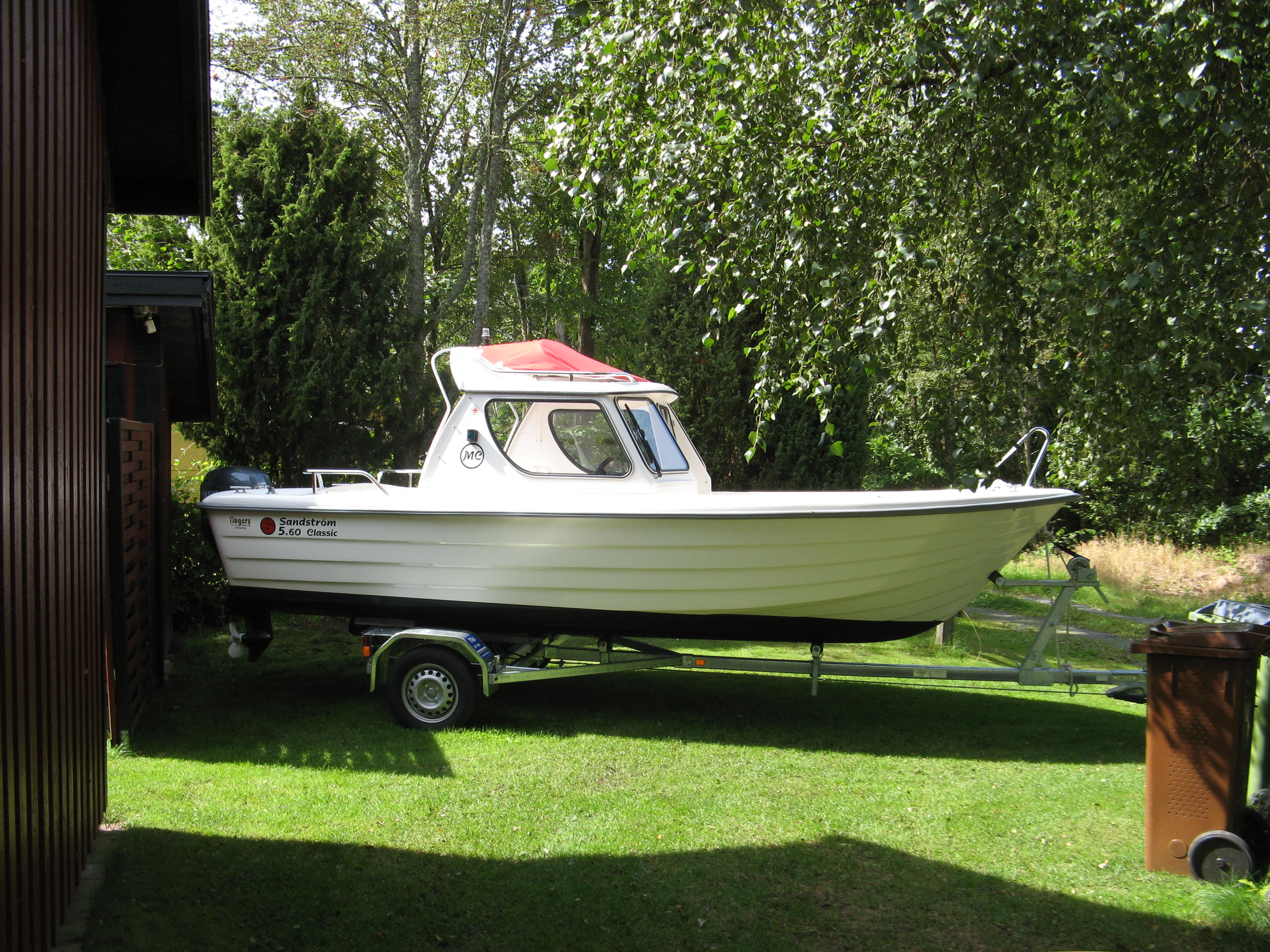 Utflykts -och torskfiskebåt Sandström Classic 560 MC